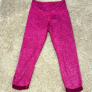Size 6 lulu crop leggings
